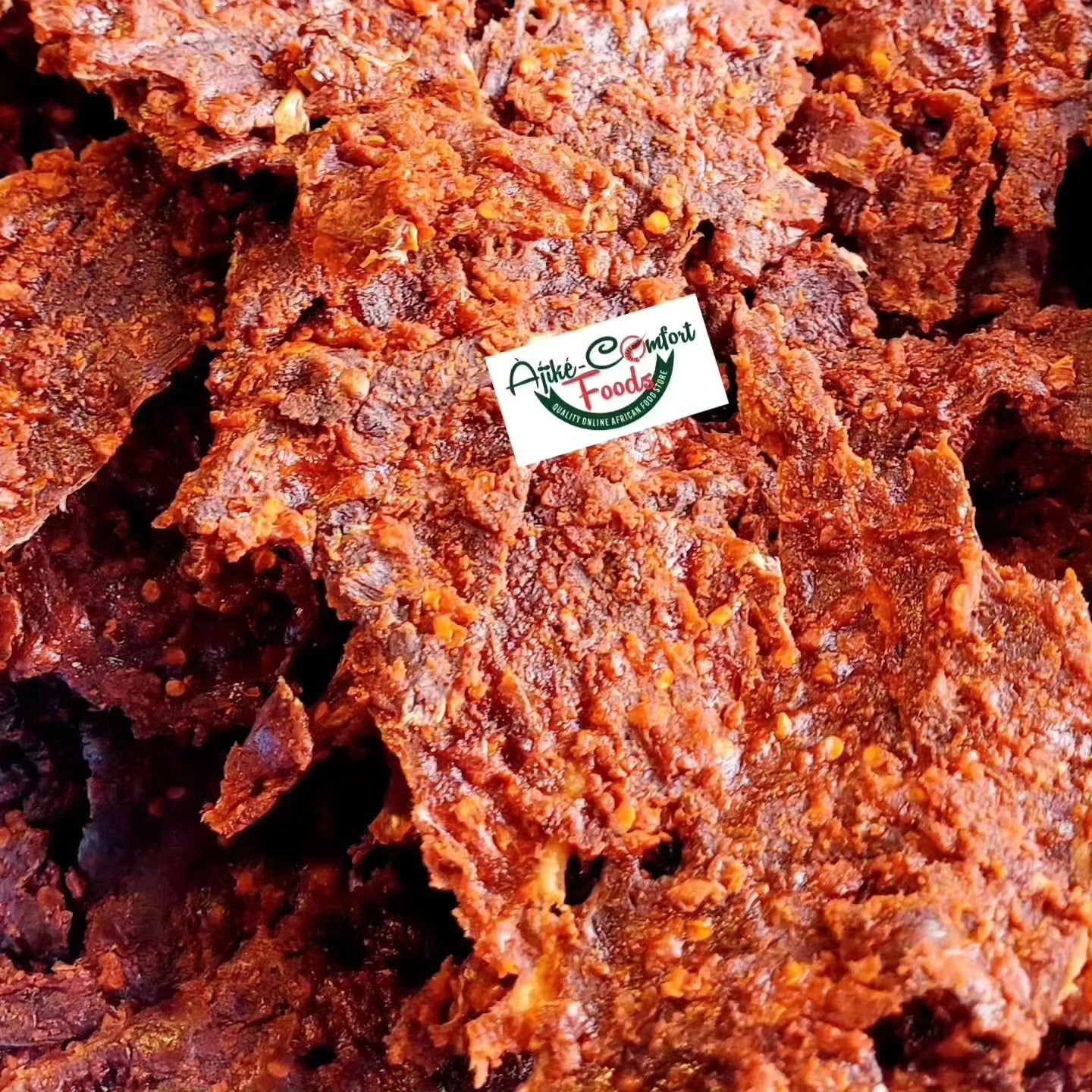 Kilishi (Suya spiced Beef jerky)